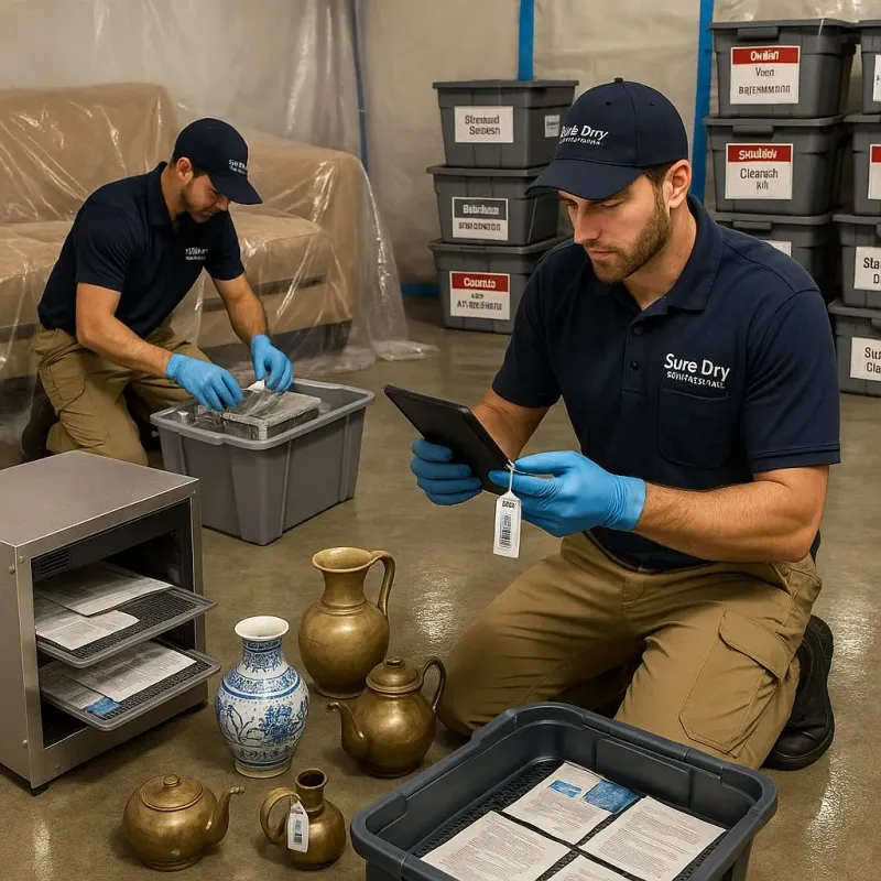 Content Protection and Restoration process in Paris, MO