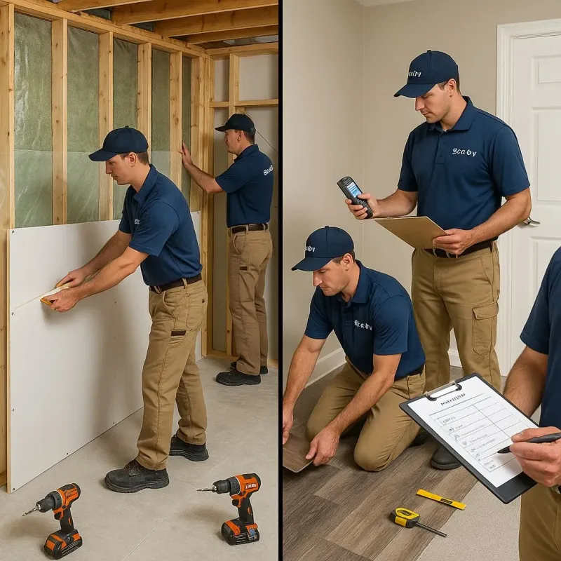 Repairs and Reconstruction process in Paris, MO